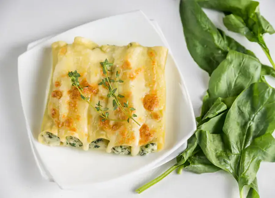 Cannelloni aux épinards