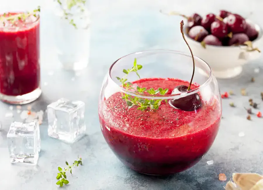 Soupe aux cerises facile