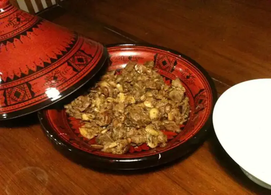 Tajine d'agneau aux abricots
