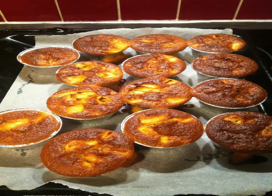 Muffin pomme et chocolat riz soufflé