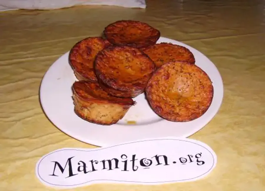 Petits flans au potiron et au céleri