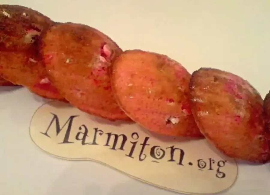 Madeleines pommes pralines