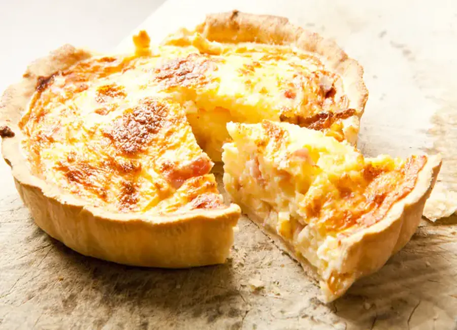 Quiche allégée