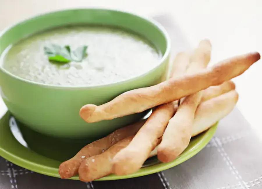 Soupe verte courgette poireau
