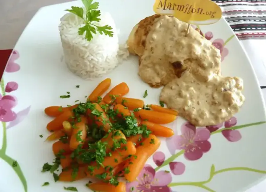 Poulet aux oignons ultra-facile