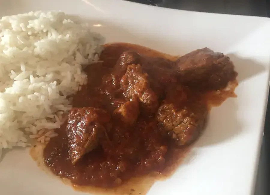 Sauté de boeuf à la créole