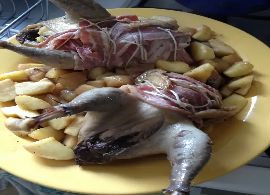 Faisan aux pommes