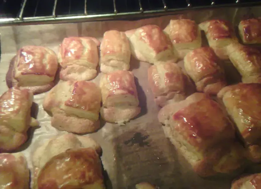 Feuilletés aux amandes