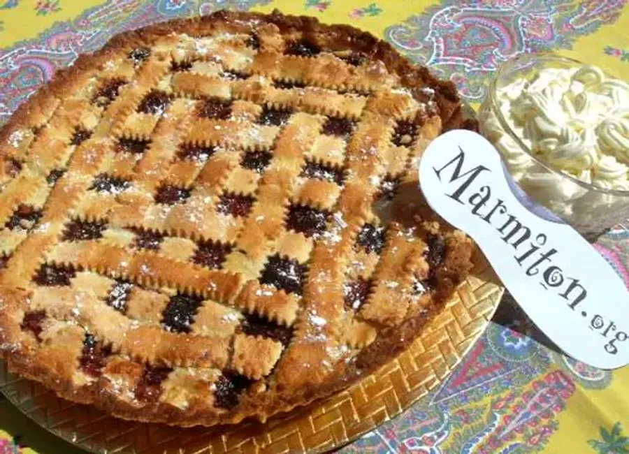 Tarte des alpes à la confiture