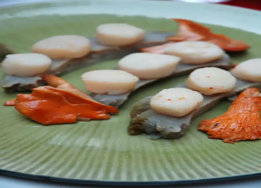 Artichaut, girolles, pétoncles