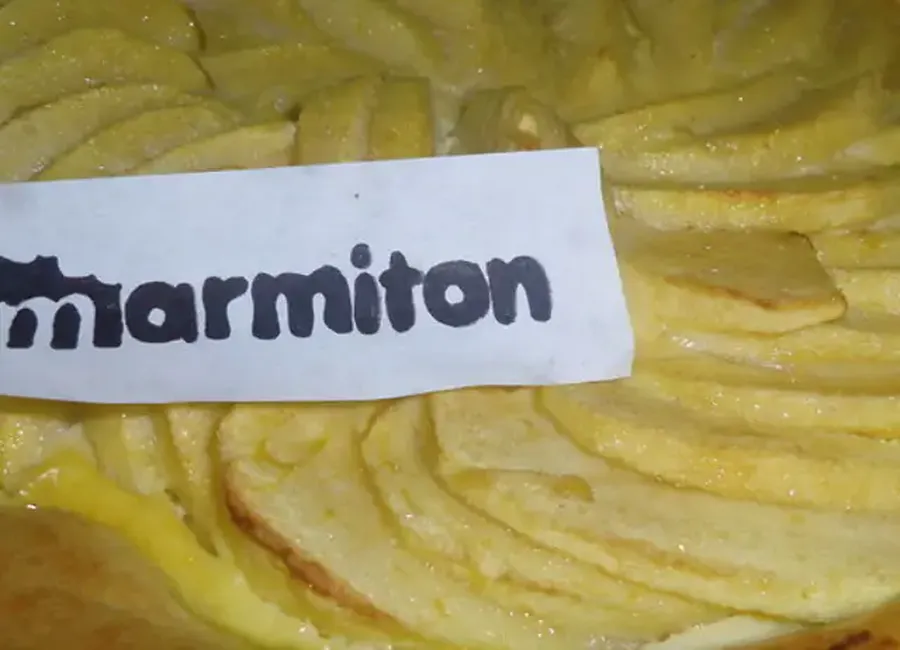 Tarte facile aux pommes et miel