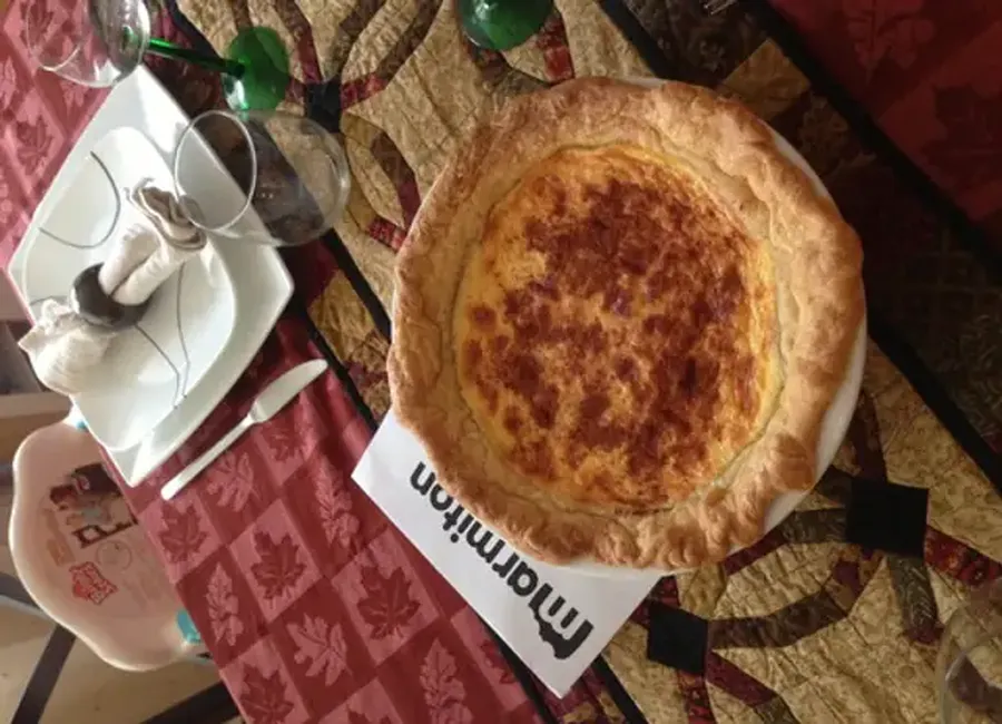 Tarte au cottage cheese sucrée