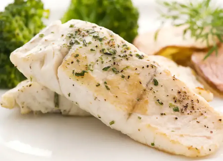 Filets de perche aux fines herbes