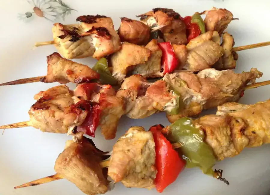 Brochette de dinde