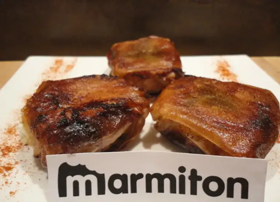 Brick de chèvre et jambon cru au miel