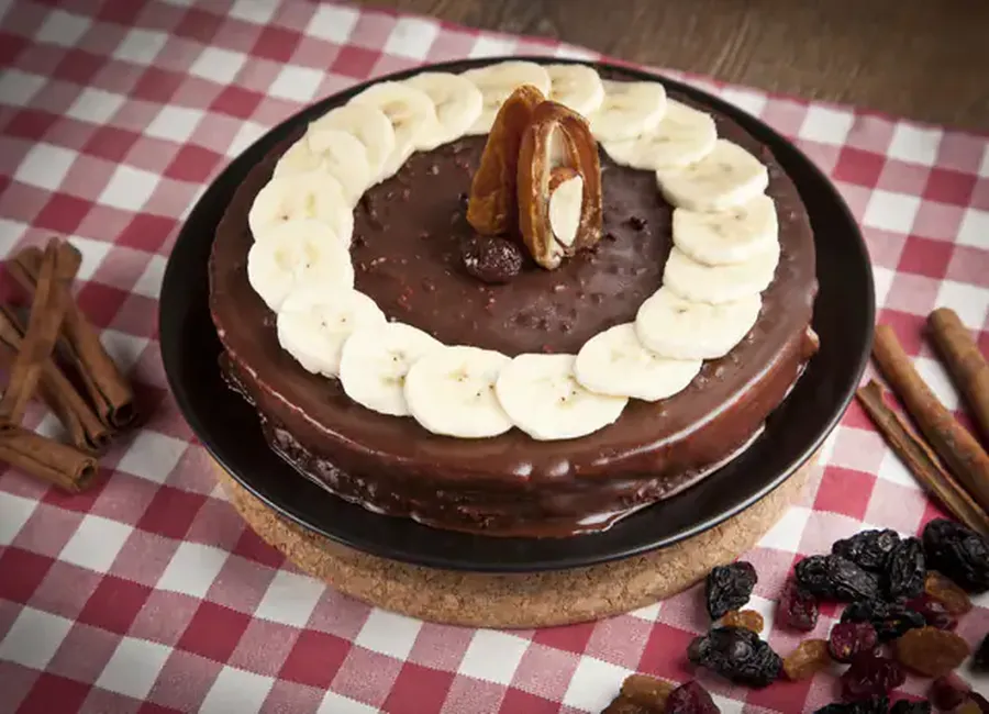 Tarte chocolat banane facile