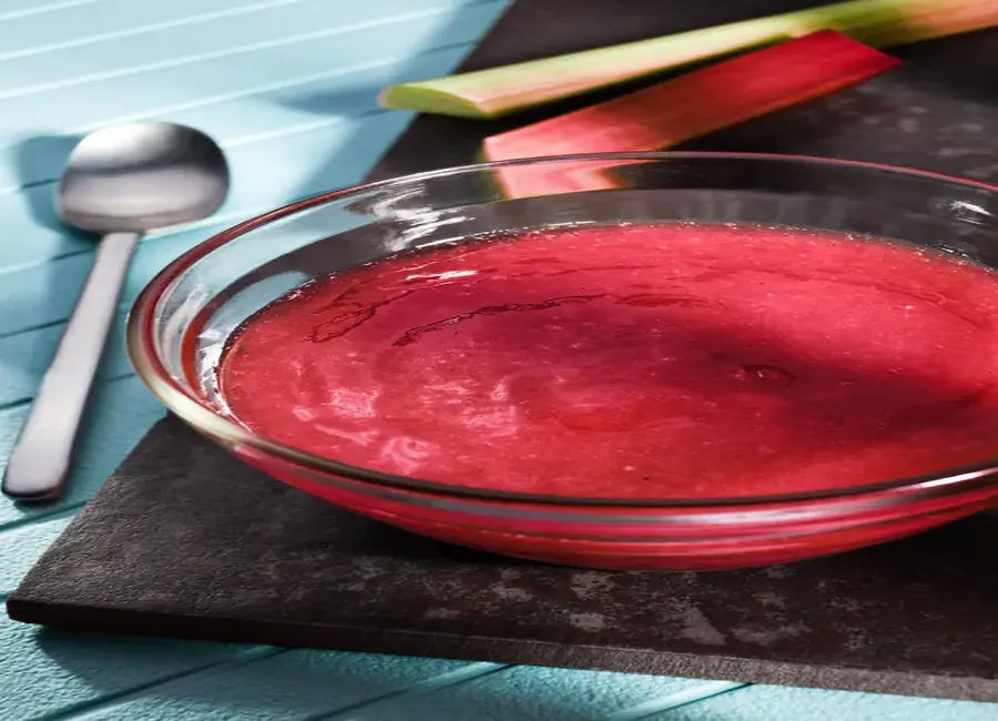 Simplissime confiture framboise et rhubarbe
