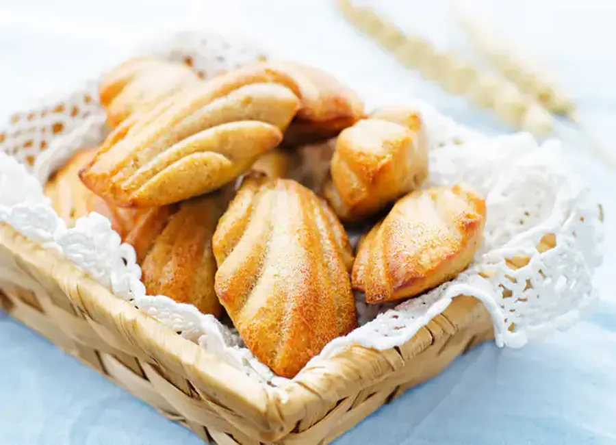 Madeleine à la vanille