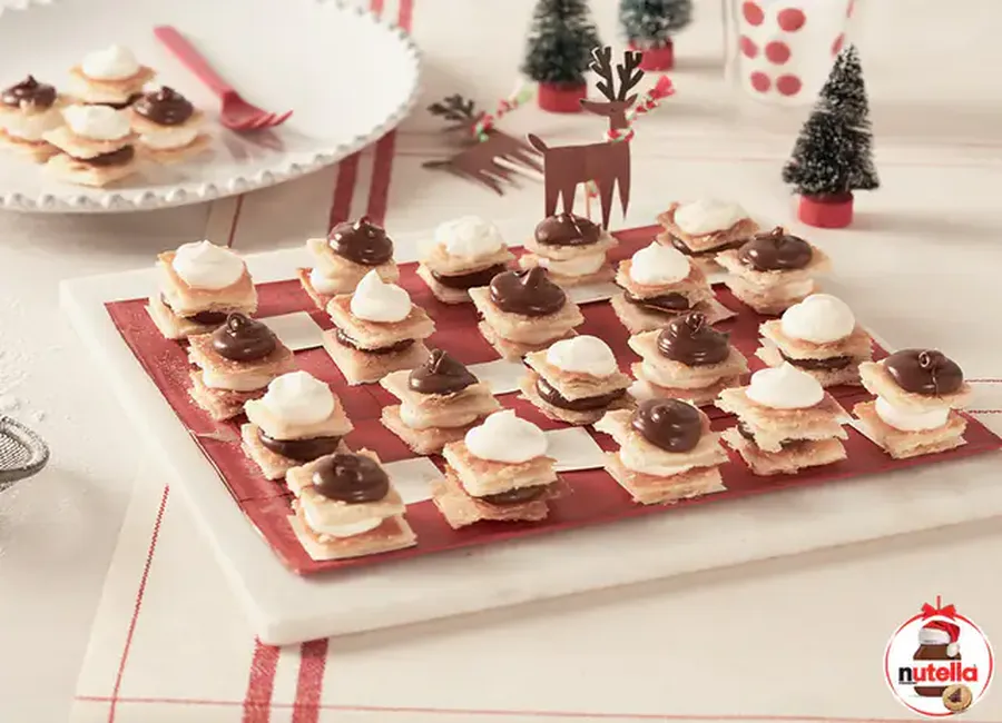 Millefeuille à la chantilly et au nutella®