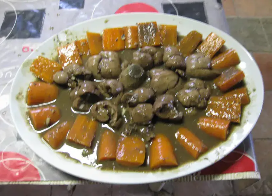 Rognons sauce au vin