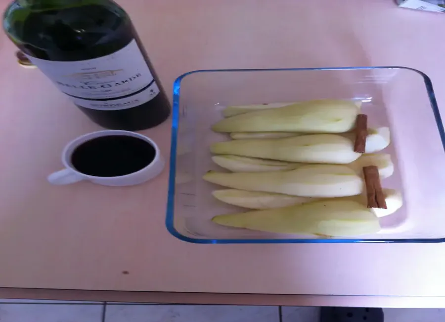 Poires au vin facile