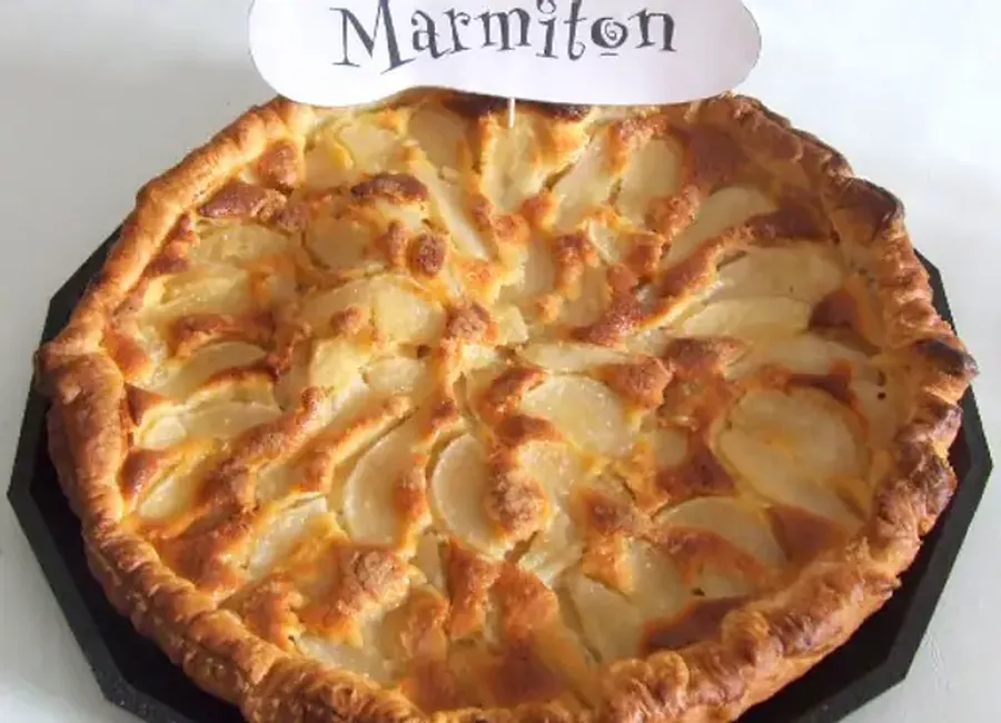 Tarte poire amandine rapide