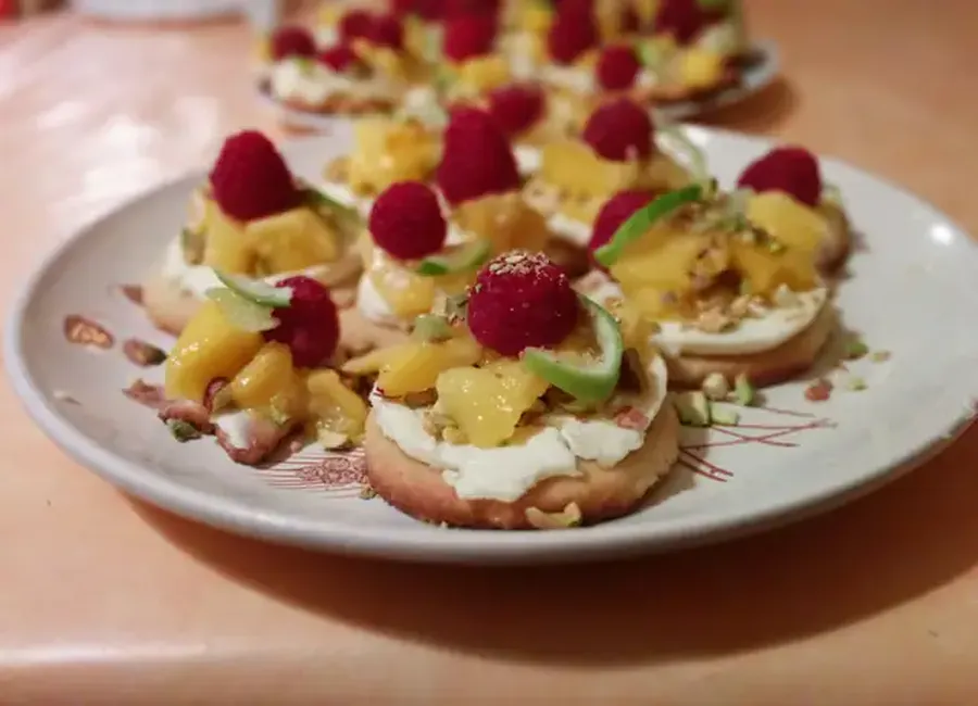 Sablés exotiques de noël
