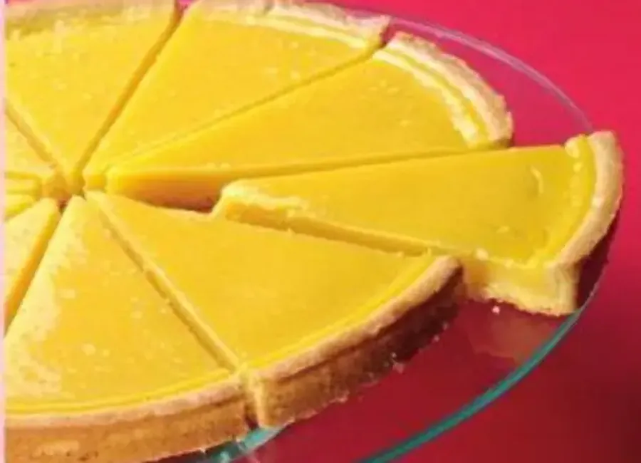 Tarte aux citrons maison, pâte à tarte au sésame
