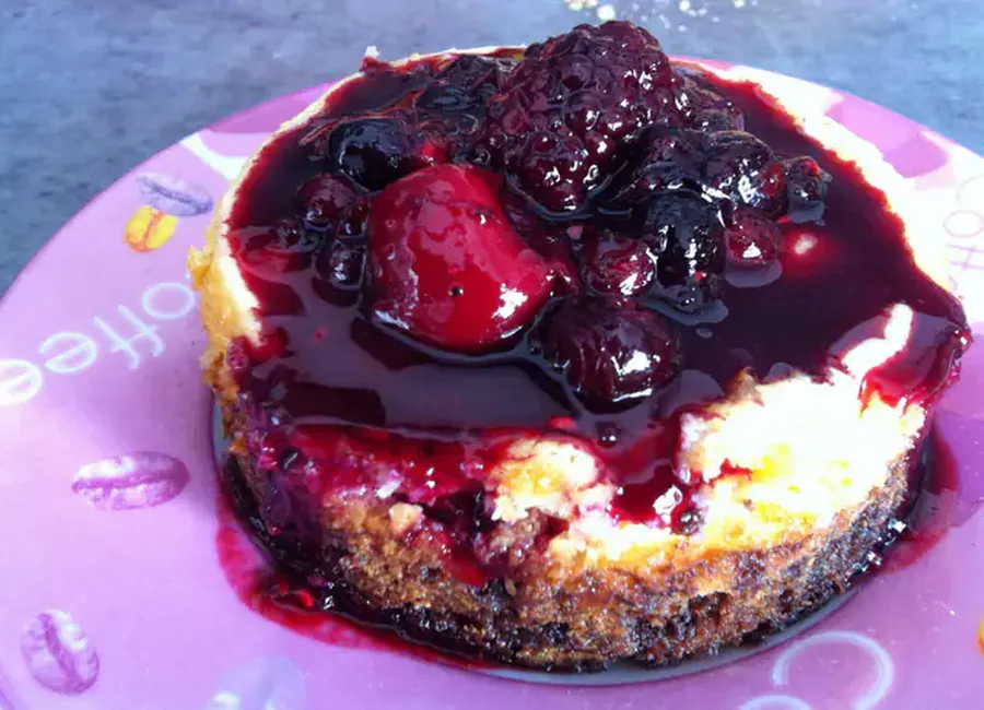 Cheesecake aux fruits rouges facile