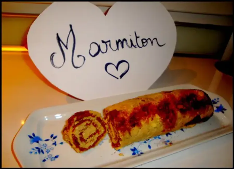 Bûche de noël légère aux marrons