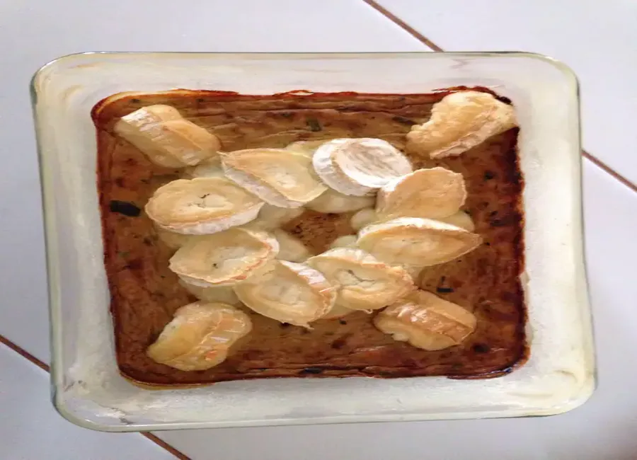 Flan de courgette au chèvre