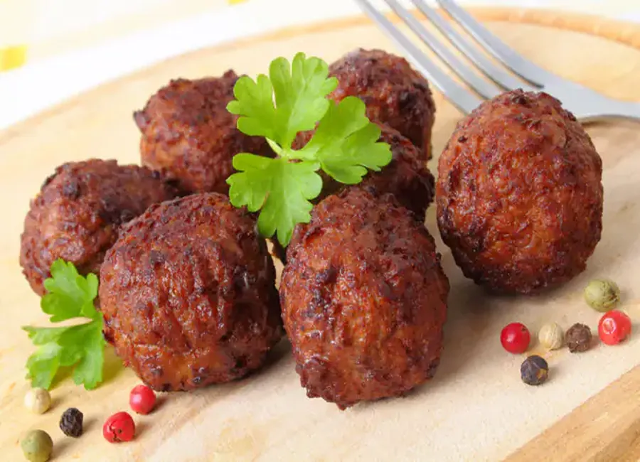 Boulettes de boeuf (avec restes de rôti)