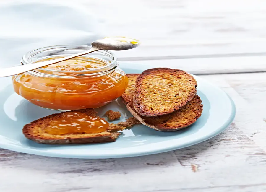 Confiture pêche et melon