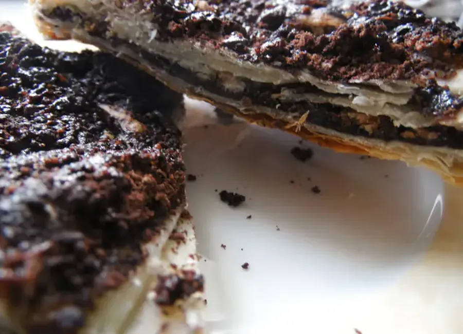 Gâteau feuilleté au chocolat super facile