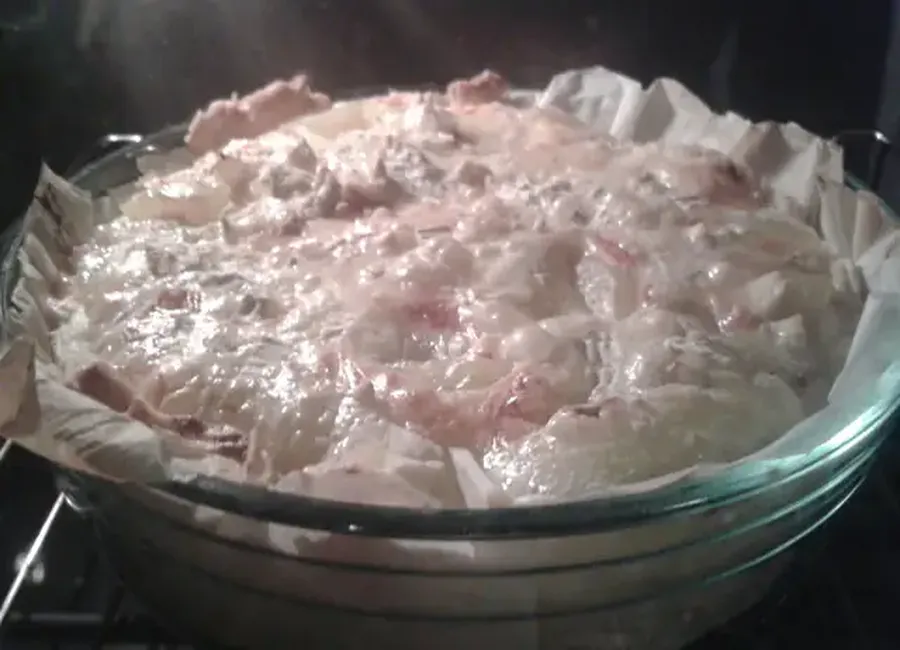 Feuilleté au brie et lardons