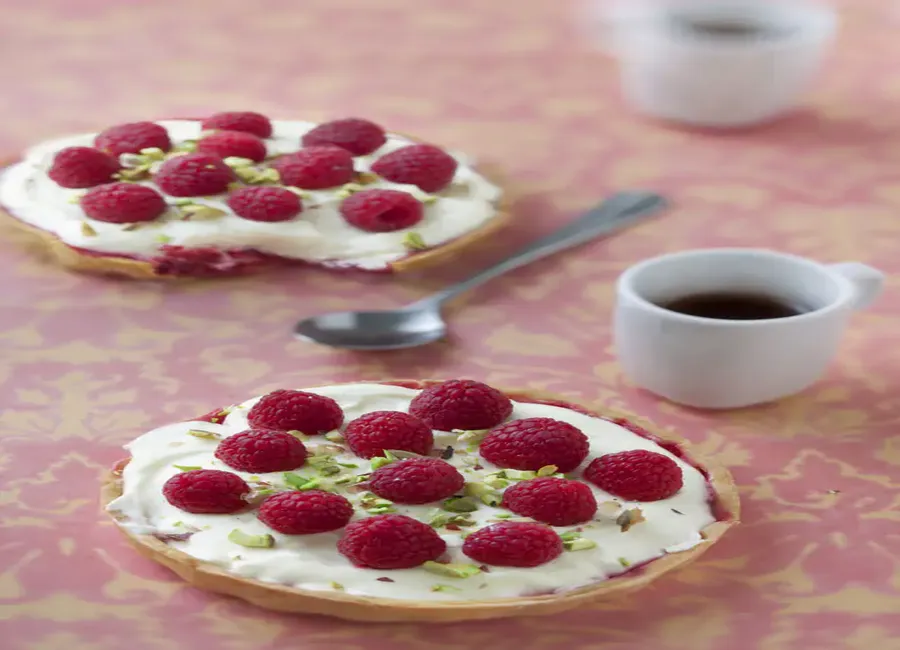 Tartelettes chocolat blanc framboise