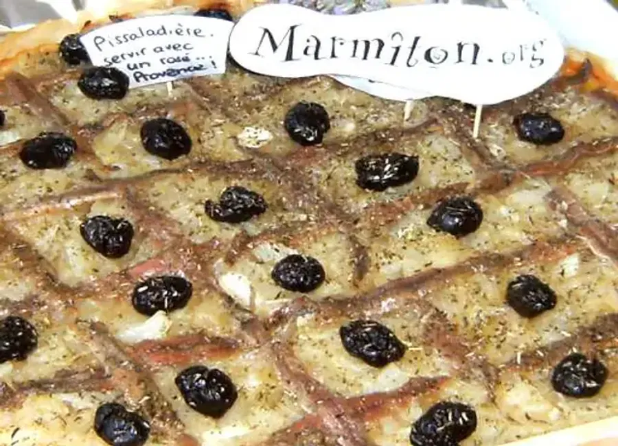 Pissaladière provençale d'une marseillaise