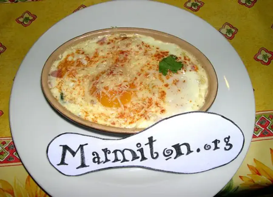 Oeufs cocotte aux epinards