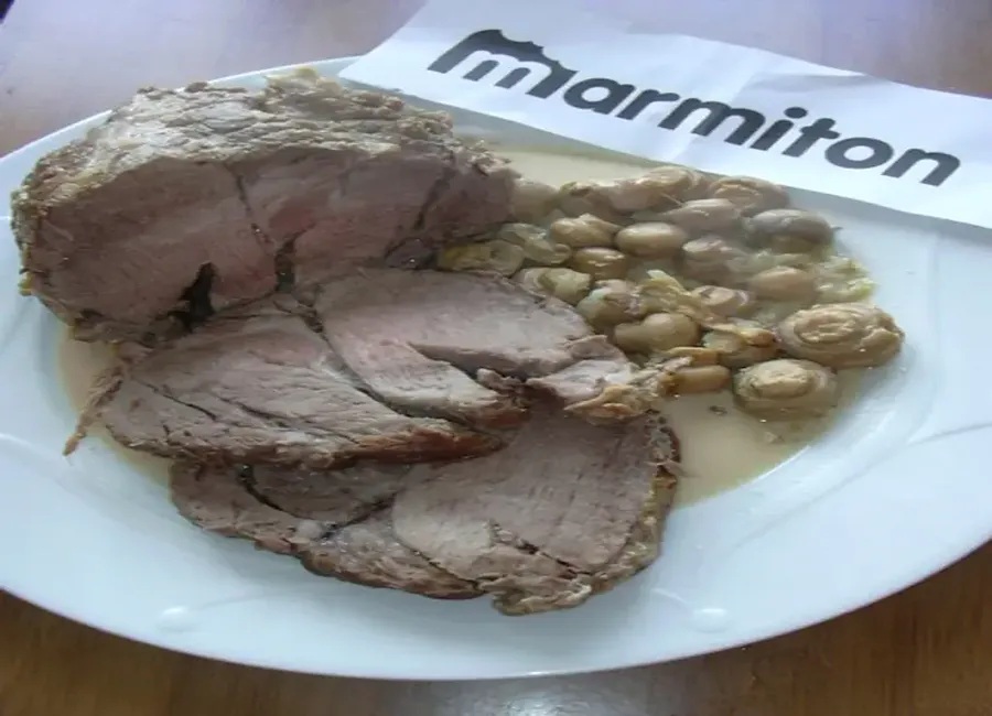Rôti de porc au lait