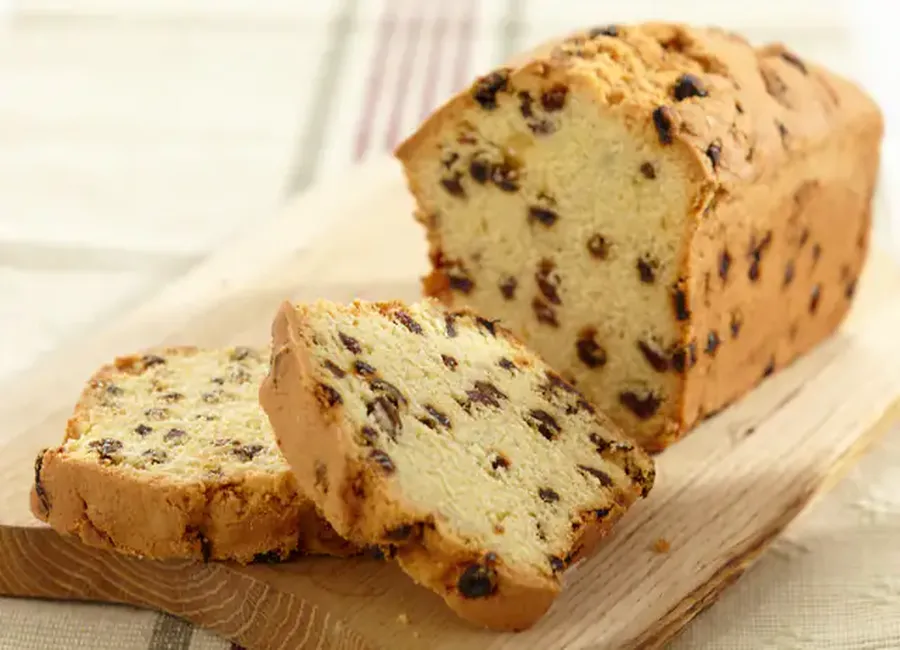Cake aux raisins secs