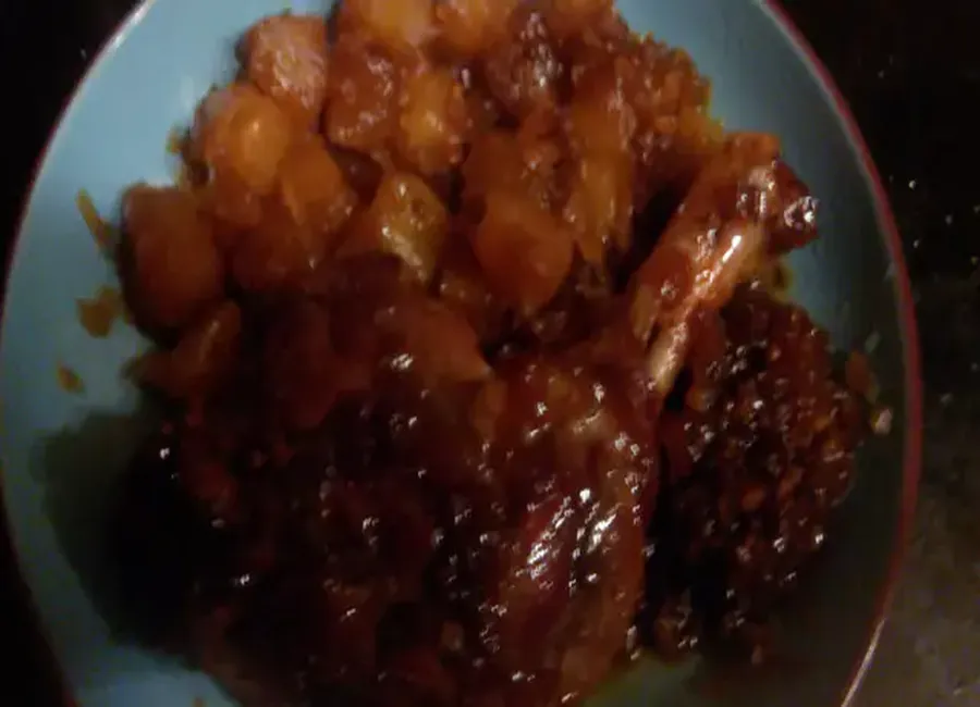 Canard à l'ananas