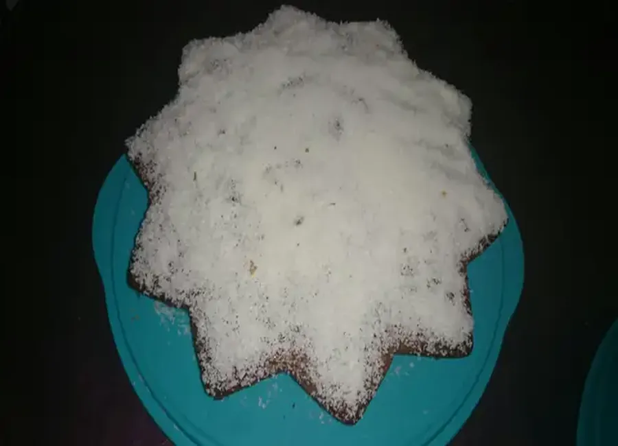 Gâteau pommes et coco