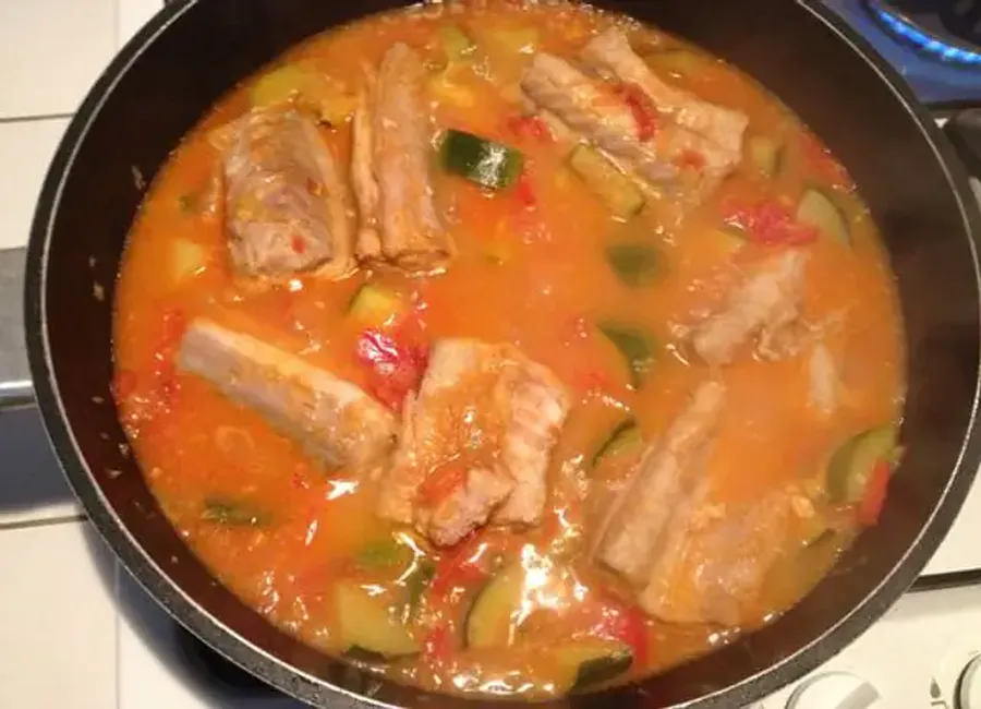 Saumonette aux petits légumes