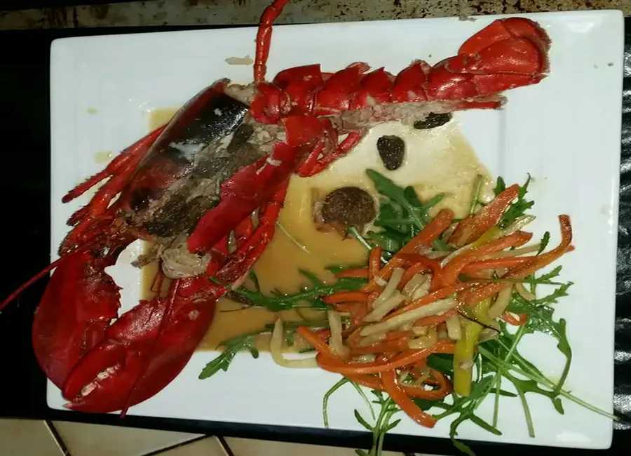 Homard sauce aux morilles