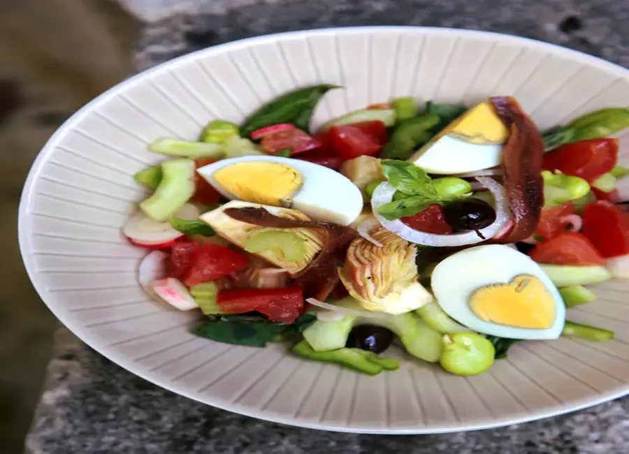 Vraie salade niçoise