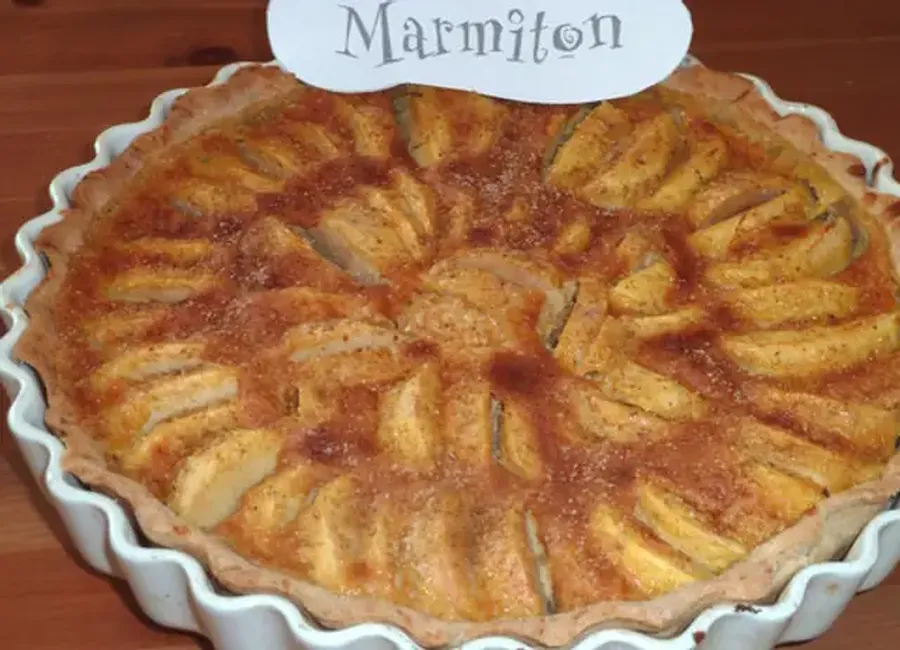 Tarte aux pommes normande