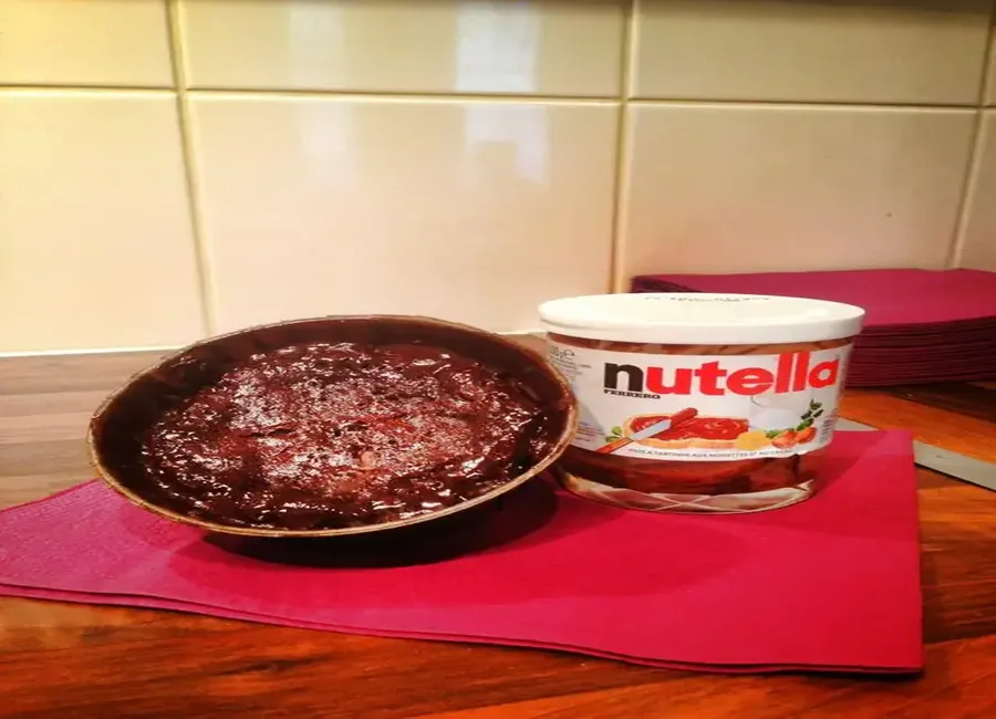 Gâteau choco nutella au micro ondes