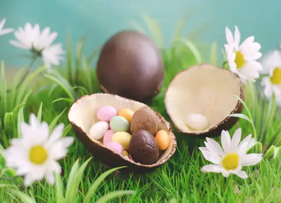 Oeuf surprise en chocolat