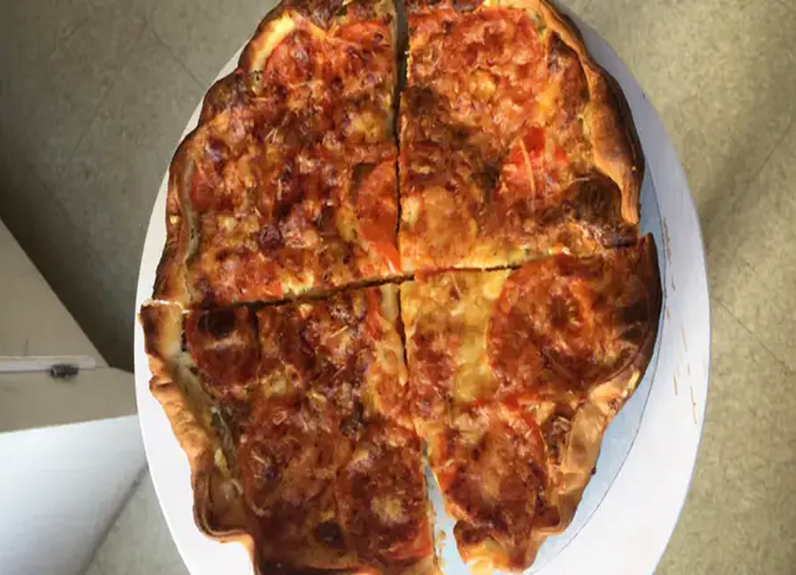 Quiche saumon et pommes de terre