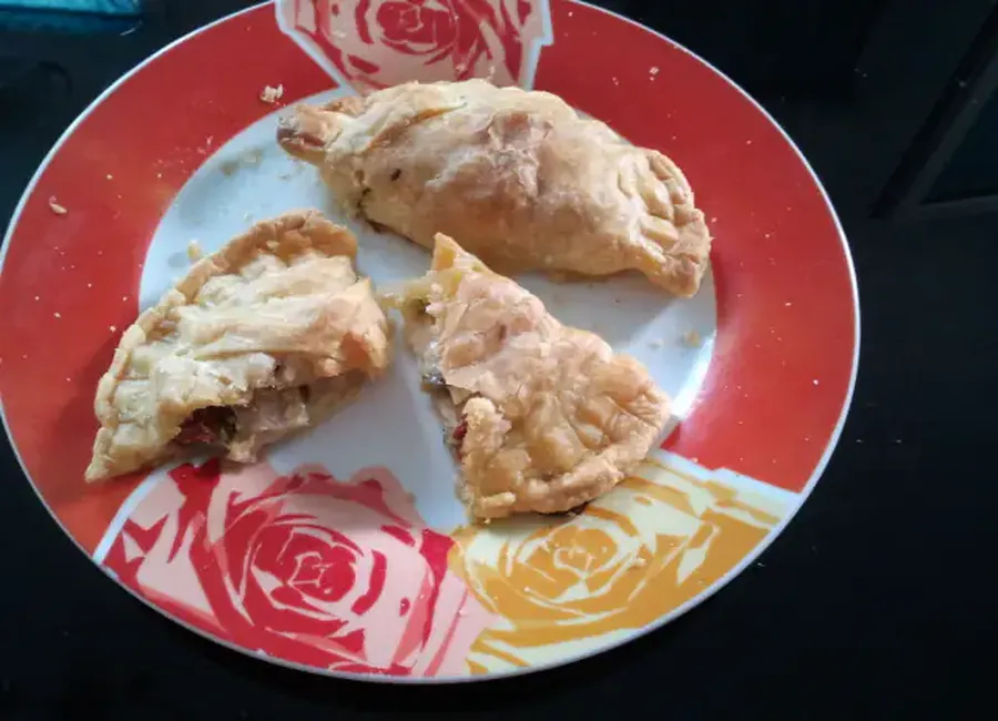 Friands estivaux : poulet et légumes d'été
